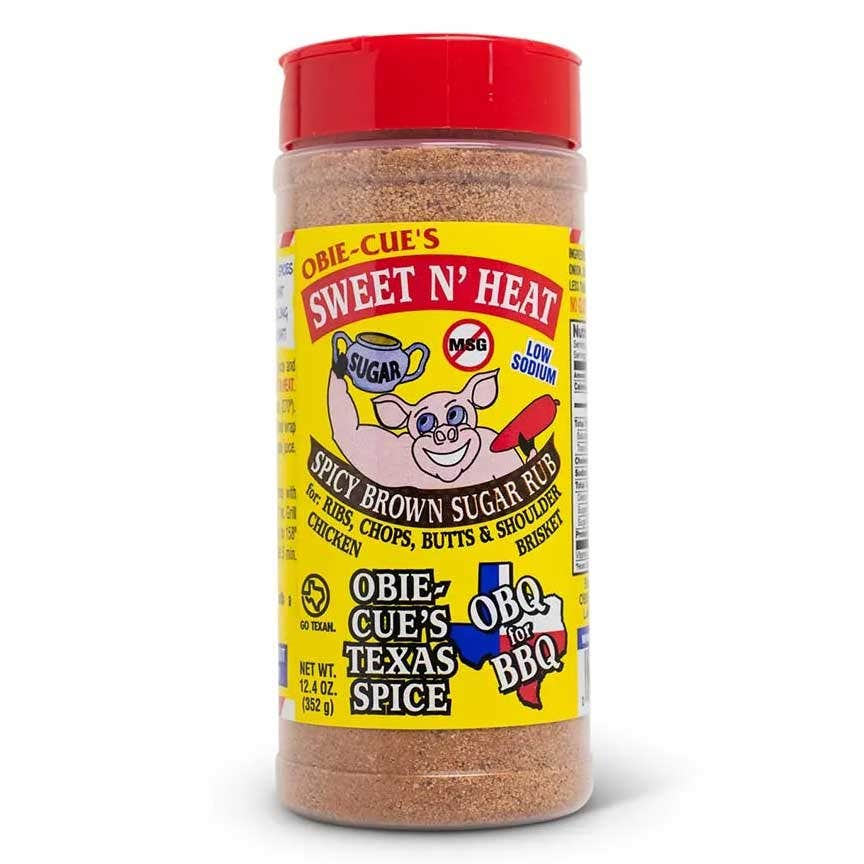 Sweet N' Heat BBQ Rub - Obie-Cue's